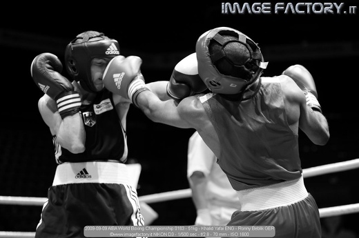 2009-09-09 AIBA World Boxing Championship 0163 - 51kg - Khalid Yafai ENG - Ronny Beblik GER